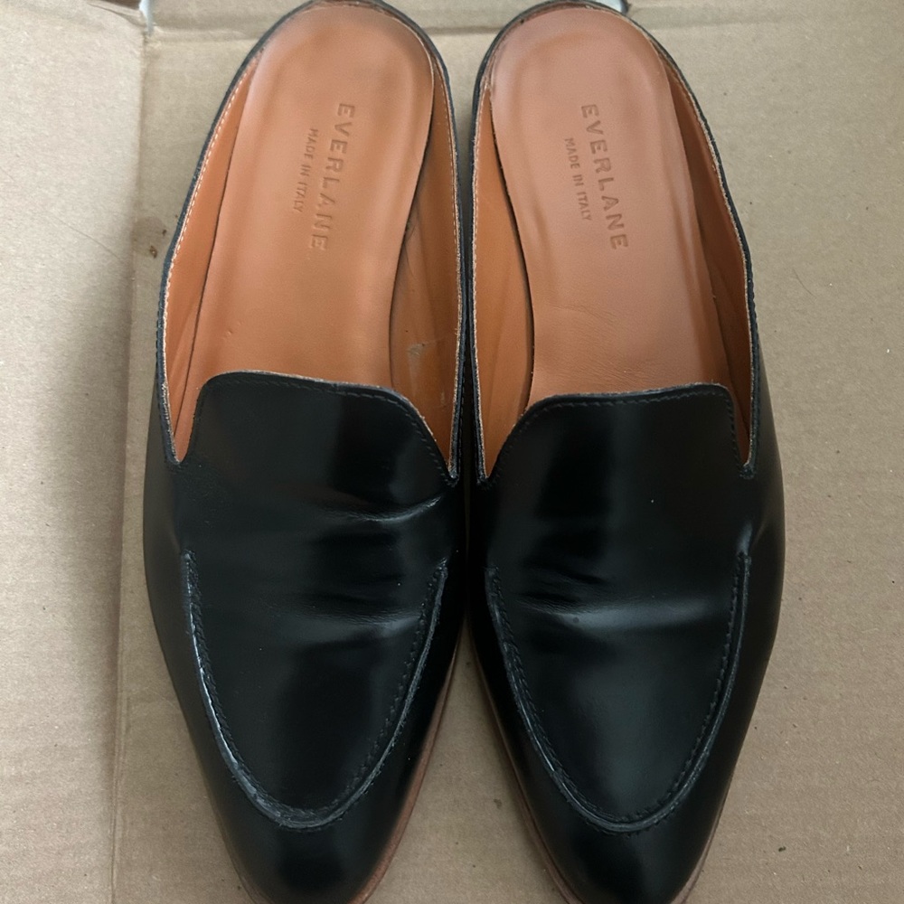 EUC Everlane mule loafers size 8